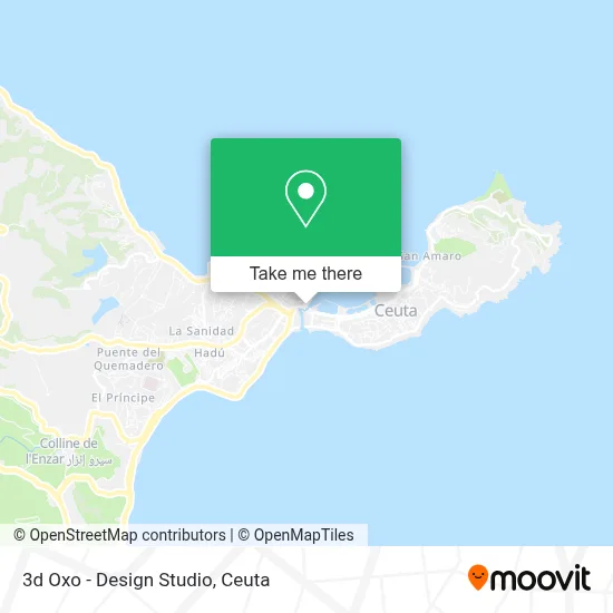 mapa 3d Oxo - Design Studio