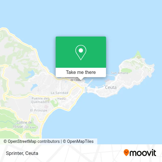 mapa Sprinter