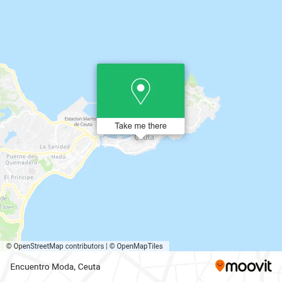 mapa Encuentro Moda