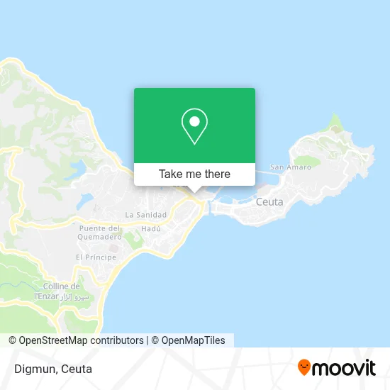 mapa Digmun