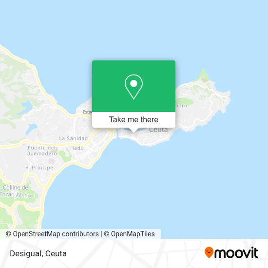 Desigual map