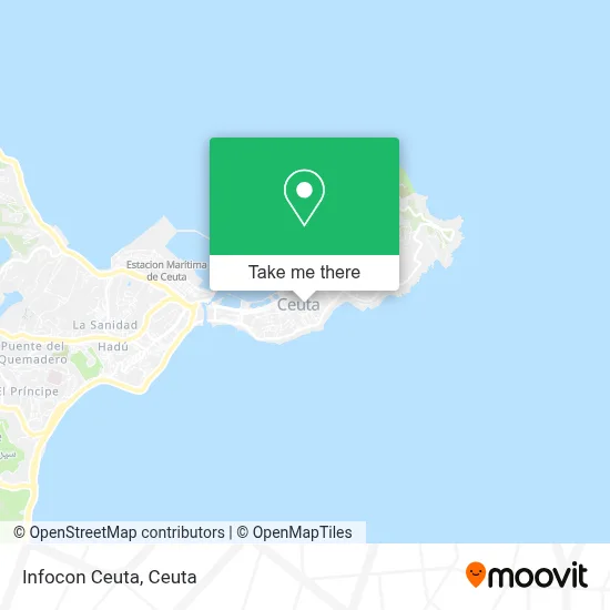 mapa Infocon Ceuta