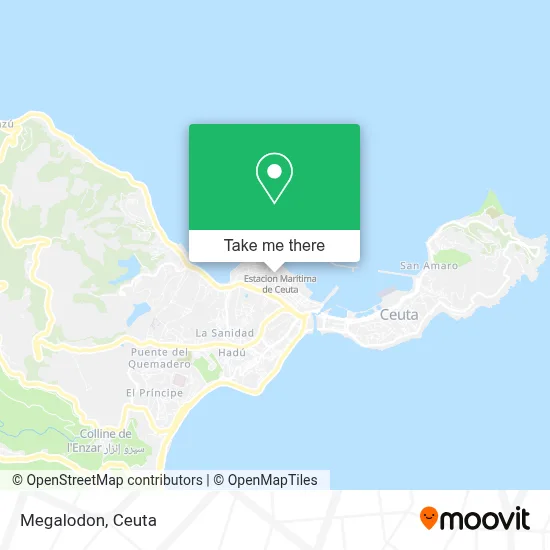 Megalodon map