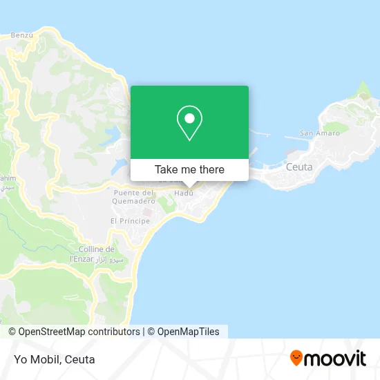Yo Mobil map