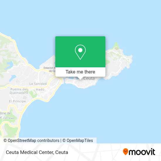 Ceuta Medical Center map