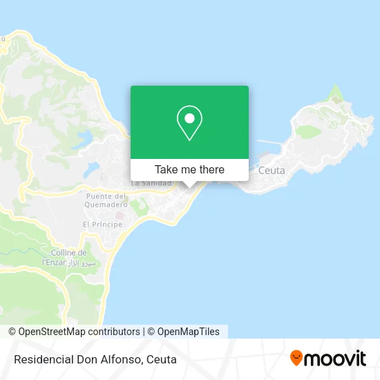 Residencial Don Alfonso map