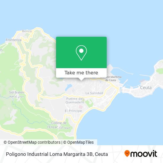 Poligono Industrial Loma Margarita 3B map