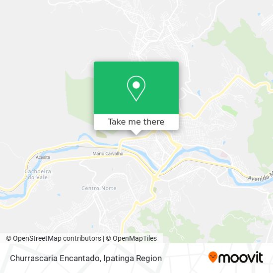Churrascaria Encantado map