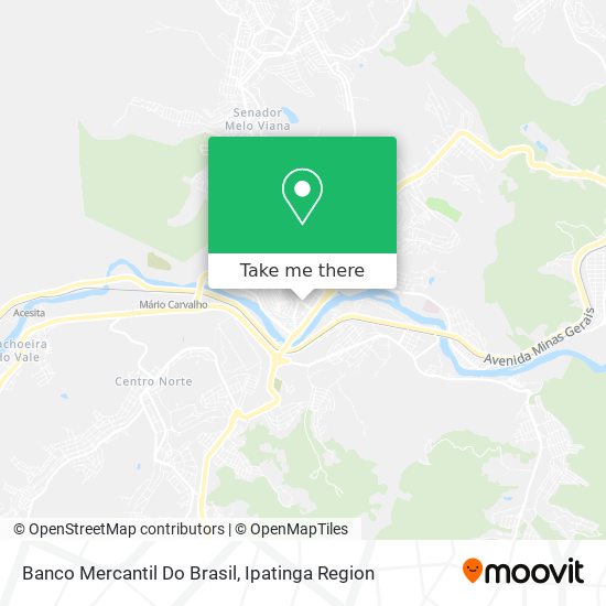 Banco Mercantil Do Brasil map