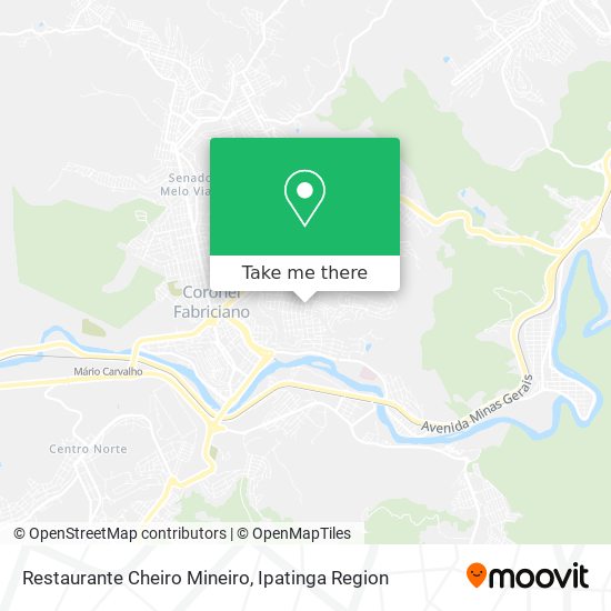 Restaurante Cheiro Mineiro map