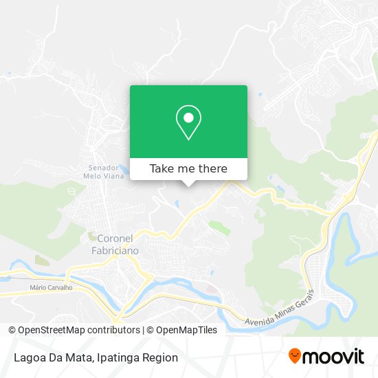 Lagoa Da Mata map