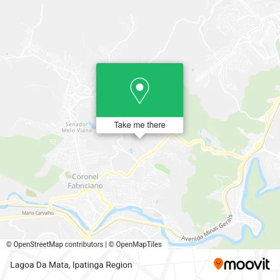 Lagoa Da Mata map