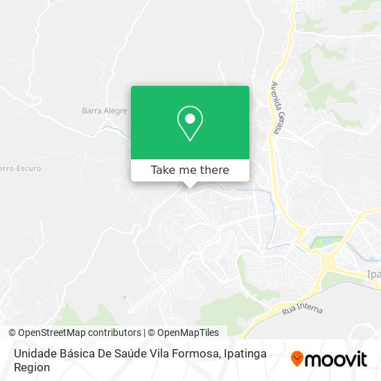 Unidade Básica De Saúde Vila Formosa map