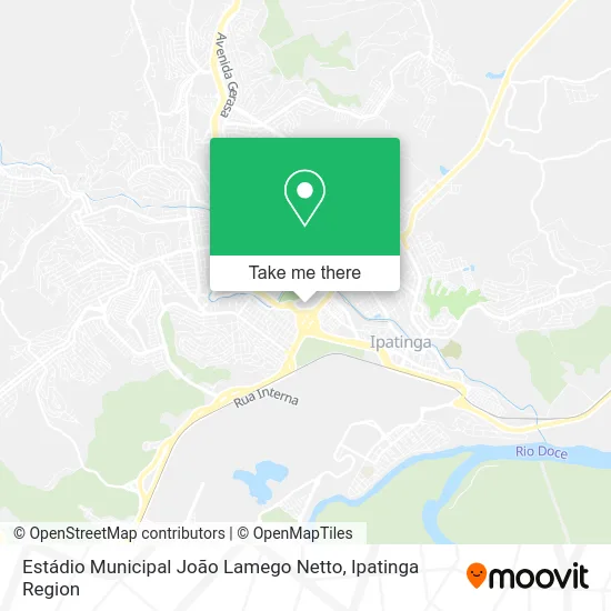 Estádio Municipal João Lamego Netto map