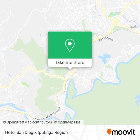 Hotel San Diego map