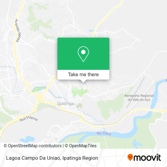 Lagoa Campo Da Uniao map