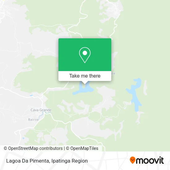 Lagoa Da Pimenta map