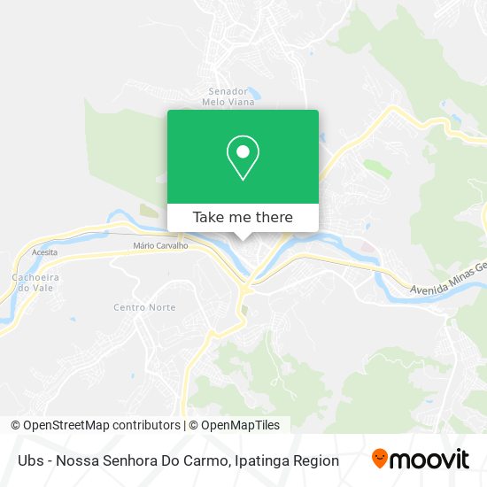Ubs - Nossa Senhora Do Carmo map