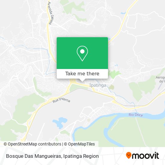 Bosque Das Mangueiras map