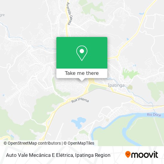 Auto Vale Mecânica E Elétrica map