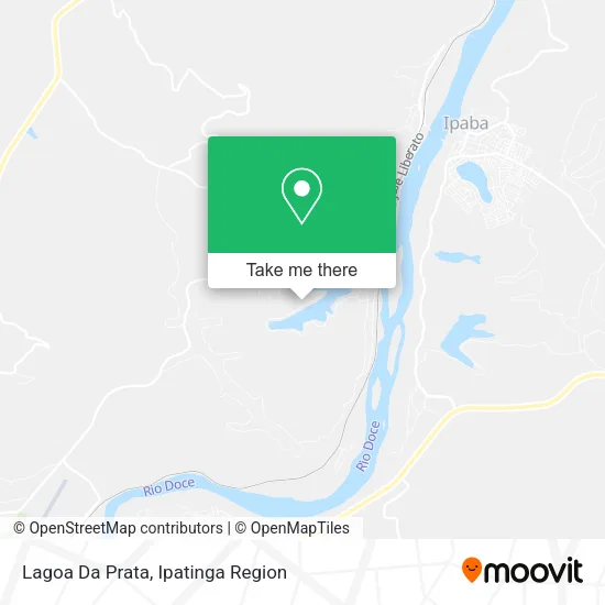 Lagoa Da Prata map