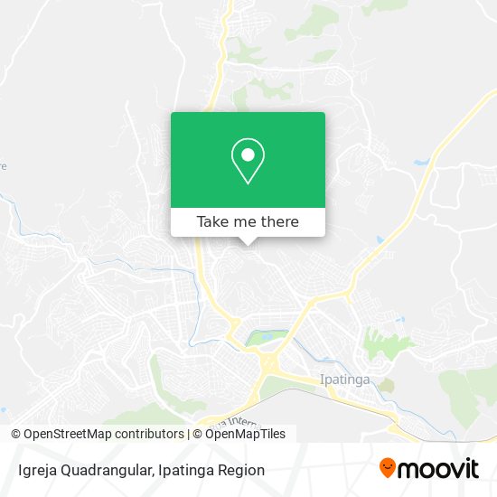 Igreja Quadrangular map