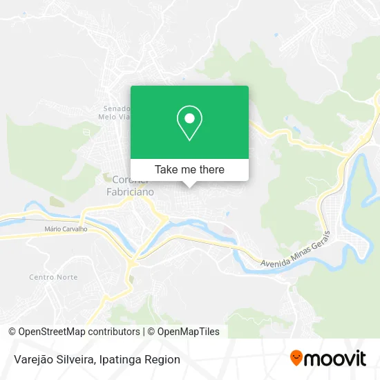 Varejão Silveira map
