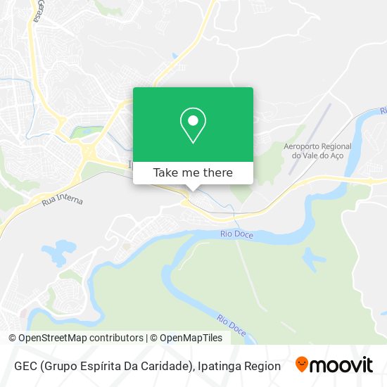 GEC (Grupo Espírita Da Caridade) map
