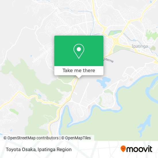 Toyota Osaka map