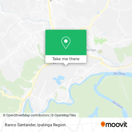 Banco Santander map