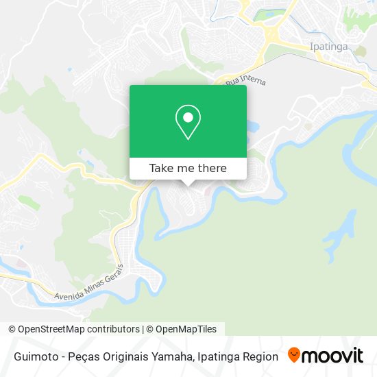 Guimoto - Peças Originais Yamaha map
