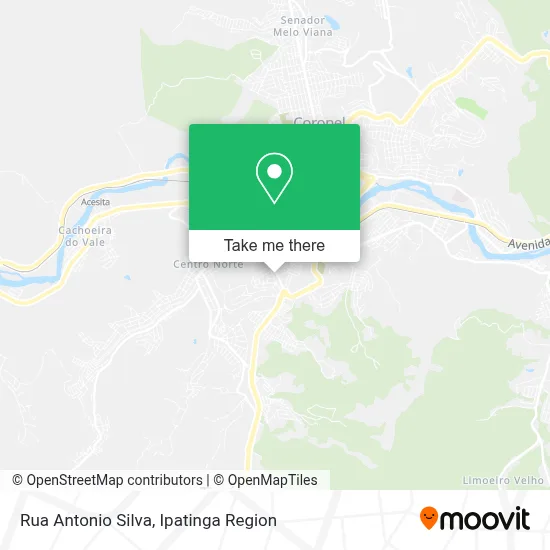 Rua Antonio Silva map