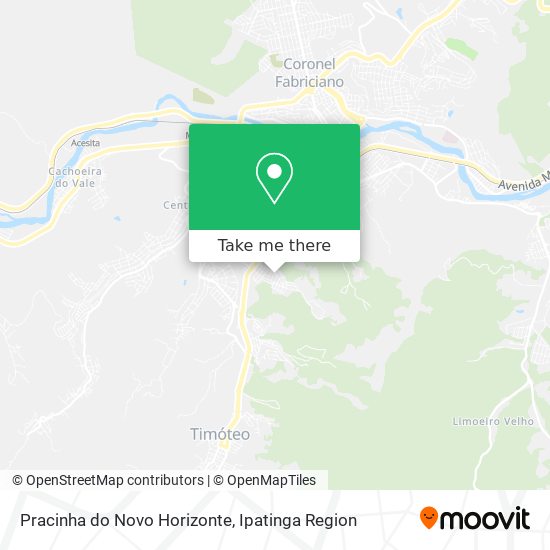 Pracinha do Novo Horizonte map