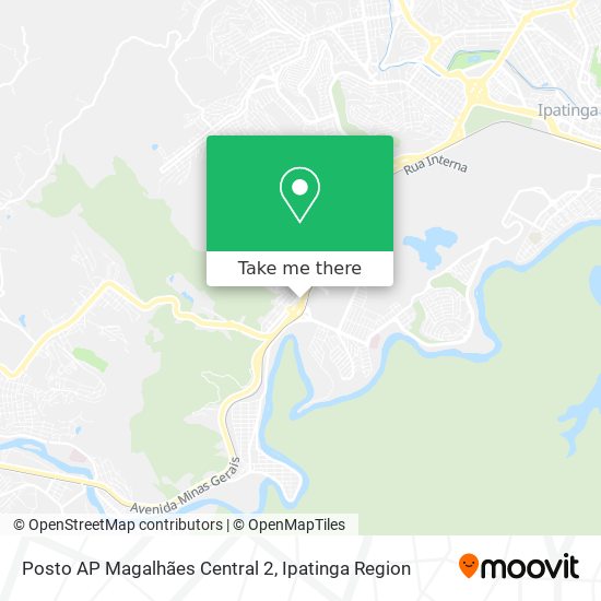 Posto AP Magalhães Central 2 map