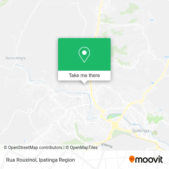 Rua Rouxinol map