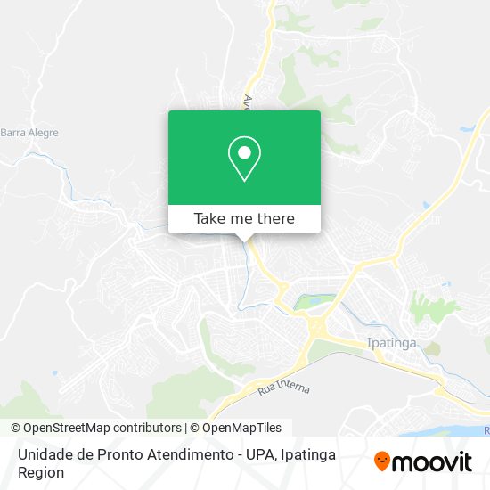 Unidade de Pronto Atendimento - UPA map