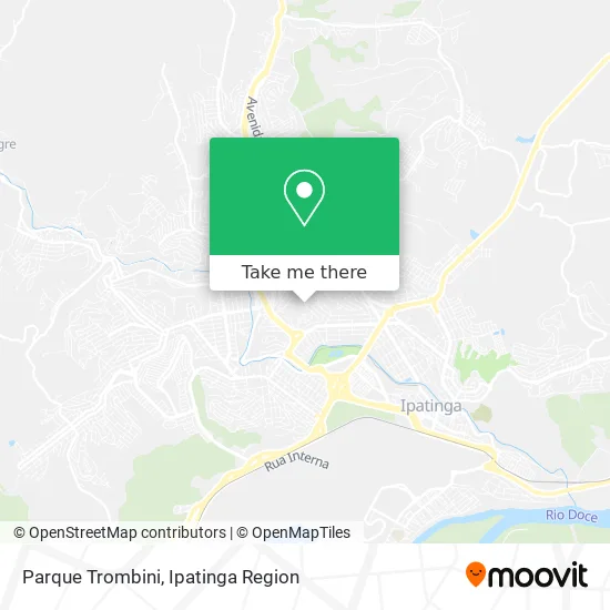 Parque Trombini map