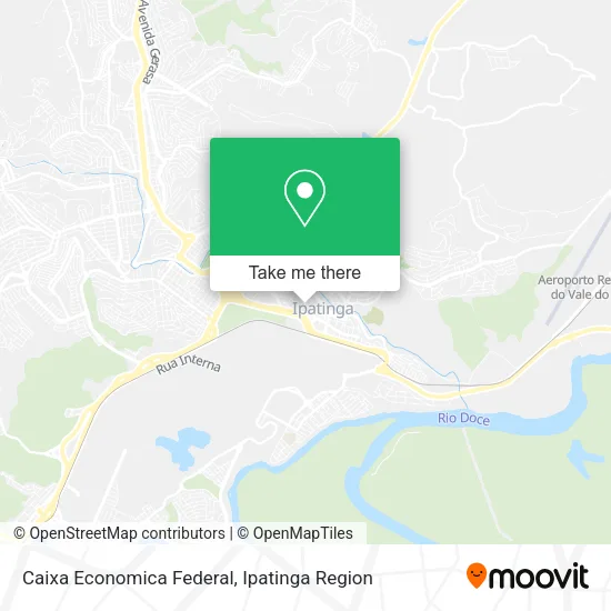 Caixa Economica Federal map