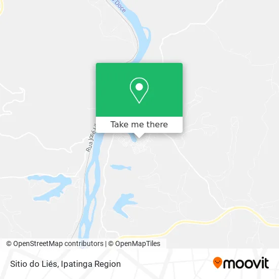 Sitio do Liés map