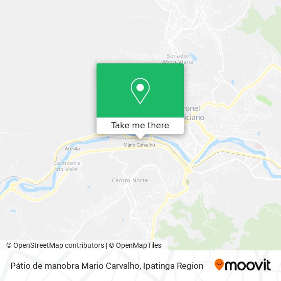 Pátio de manobra Mario Carvalho map