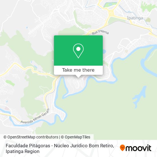 Faculdade Pitágoras - Núcleo Jurídico Bom Retiro map