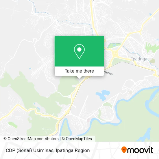 CDP (Senai) Usiminas map
