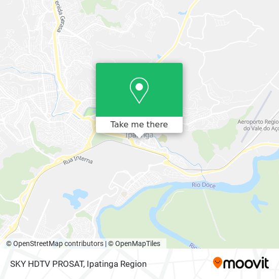 SKY HDTV PROSAT map