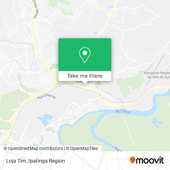 Loja Tim map