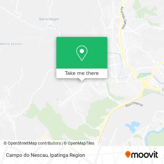 Campo do Nescau map