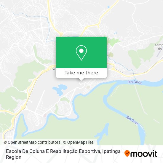 Escola De Coluna E Reabilitação Esportiva map