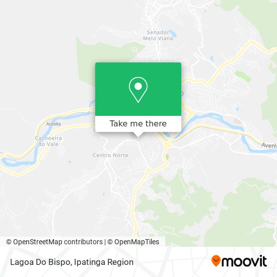 Lagoa Do Bispo map