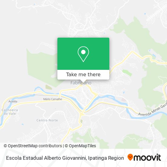 Escola Estadual Alberto Giovannini map