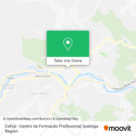 Cefop - Centro de Formação Profissional map