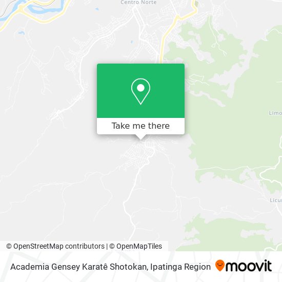 Academia Gensey Karatê Shotokan map